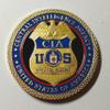 CIA Central Intelligence Agency Special Agent Colorized Challenge Art Coin view 1