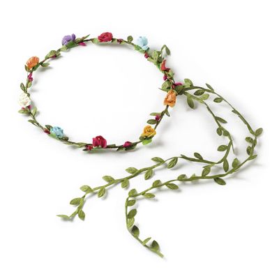 Mopec A5026 Flower Crown Colours, 18.5 cm, Fabric, Multi-Colour, One Size