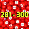 Tapp Collections Raffle Balls Number Set (201-300) view 4