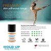 Hold Up Body Adhesive Premium  Roll On Body Glue for Dancers, Compression Socks, Thigh Highs, Costumes, Cosplay & More  Skin-Safe, Sweat-Resistant Adhesive  2 oz  Made in The USA view 3