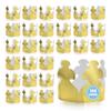 Hygloss Gold Paper Crowns 144 Pack - Paper Crowns for Kids to Decorate - Craft Activity - Blank Crown for Adults - Perfect for Parties, Celebrations - DIY Crown Crafts view 1