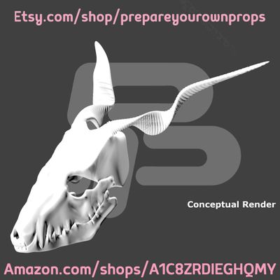 3D Printed Elias Skull Mask Kit