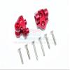 Aluminum Rear Upper Axle Mount Set For Rear Suspension Links For LOSI 1:6 4WD Super Baja Rey LOS05013 / Super Baja Rey 2.0 LOS05021 Upgrades - Red view 1