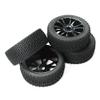 powerday 17mm Hub Wheel Rim & Tires Tyre for 1/8 Off-Road RC Car Buggy XRAY LOSI HSP view 3