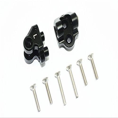 Aluminum Rear Upper Axle Mount Set For Rear Suspension Links For LOSI 1:6 4WD Super Baja Rey LOS05013 / Super Baja Rey 2.0 LOS05021 Upgrades - Black