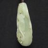 2.2" China Certified Nature Hetian Nephrite Jade Blessing Bat Hollow Carved Necklace Pendants view 4