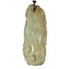 2" China Certified Nature Hetian Nephrite Jade Blessing Bat Hollow Carved Necklace Pendants view 1