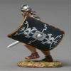 Thomas Gunn Roman Empire ROM084B 30th Legion Roman Charging Black Shield 1:30 Scale Pewter view 1