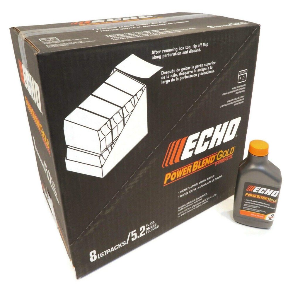 The ROP Shop (48) OEM Echo Oil 5.2 oz Bottles Premium Synthetic Fuel Stabilizers Extends Engine