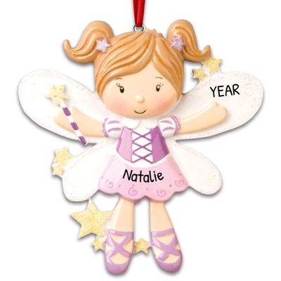 3D Pink Fairy Princess Ornaments for Kids 2025 - Princess Carriage Christmas Ornament for Girls Personalized Christmas Ornaments for Kids Pink Gifts for Girls Toddler Ornament for Xmas Tree Keepsake