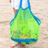 Xplanet Large Mesh Beach Bag, Beach Necessaries Family Beach Toys Shell Bag Toy Storage Bag Stay Away from Sand & Water, Perfect for Holding Toys, Balls, or Other Beach Items view 2