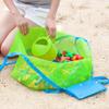 Xplanet Large Mesh Beach Bag, Beach Necessaries Family Beach Toys Shell Bag Toy Storage Bag Stay Away from Sand & Water, Perfect for Holding Toys, Balls, or Other Beach Items view 3