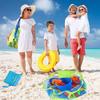 Xplanet Large Mesh Beach Bag, Beach Necessaries Family Beach Toys Shell Bag Toy Storage Bag Stay Away from Sand & Water, Perfect for Holding Toys, Balls, or Other Beach Items view 4
