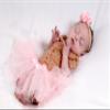 Purple 18" Doll, Pet, or Preemie Baby Tutu 3-Layer Ballerina view 4