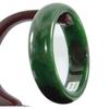 2.3" China Certified Nature Hetian Nephrite Jade Women's Green Bangle Bracelet 5554 view 1