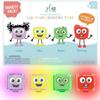 Glo Pals Water-Activated Light-Up Cubes for Sensory Play  12 Pack - Valentine Day Gift view 1
