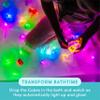 Glo Pals Water-Activated Light-Up Cubes for Sensory Play  12 Pack - Valentine Day Gift view 4