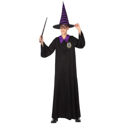 Atosa 56929 Costume Princess, Size M-L Wizard, Multi-Color, 5 a 6 aos
