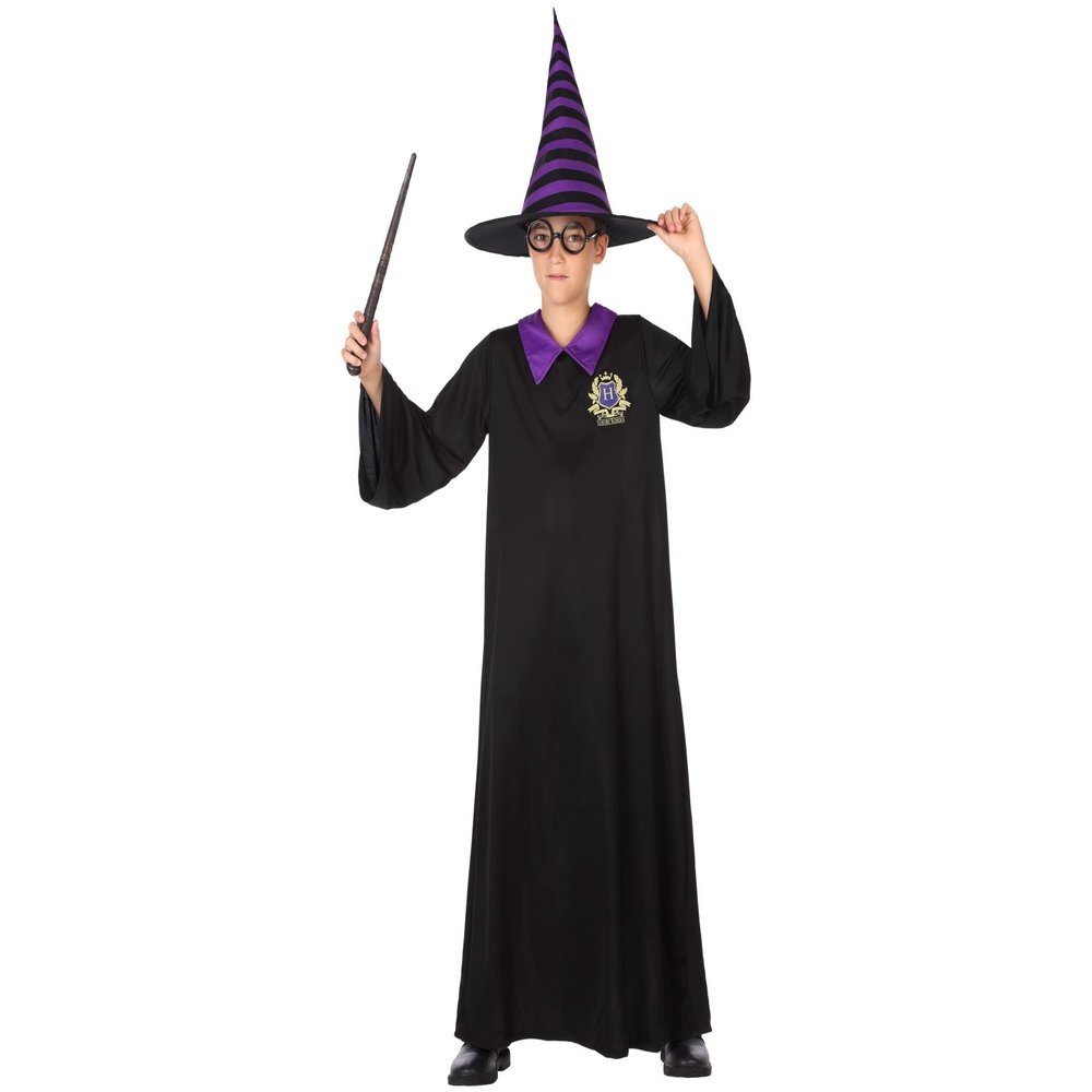 Atosa 56929 Costume Princess, Size M-L Wizard, Multi-Color, 5 a 6 aos