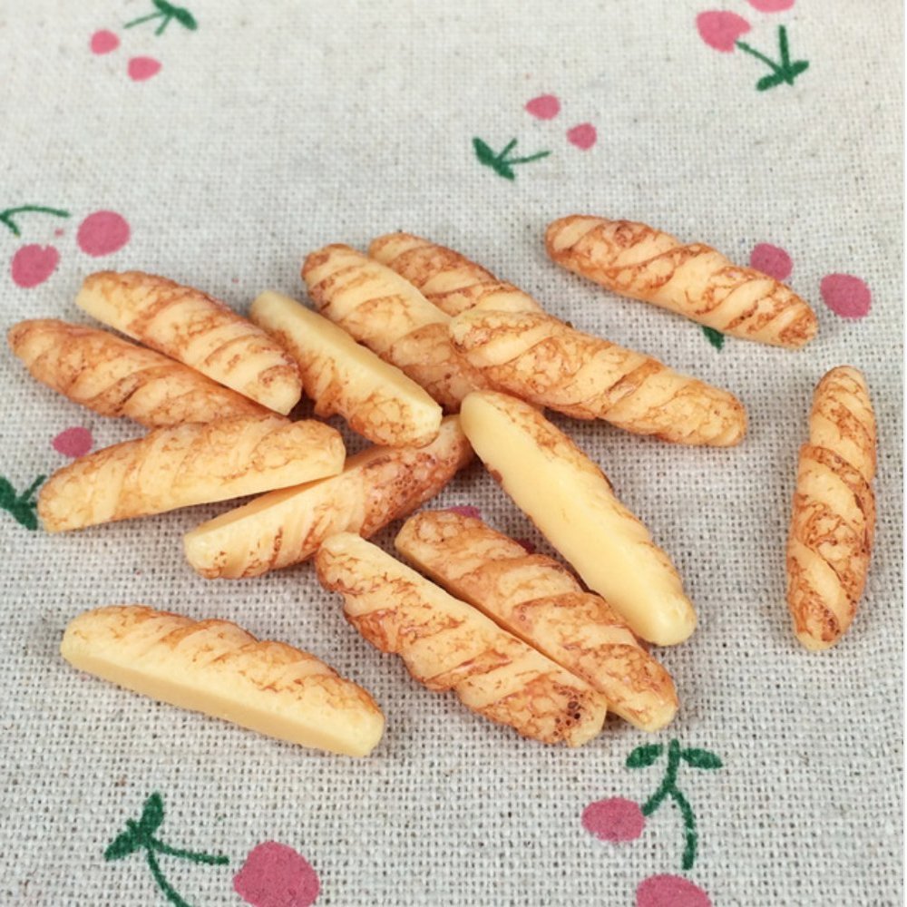 10pcs Bread Fake Food Miniature Fake Food Dessert Flat Back Cabochons Decoden Flatback DP122