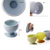 2PCS Silicone Doorknob Covers Door Handle Cover Knob Protective Durable Cover Kids Safety, Blue view 3