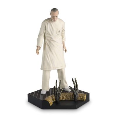 Alien Vs Predator Dr. Gediman Statue with Collector Magazine #42, Multicolor