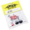 Yeah Racing Aluminum Plate Servo Saver Red #YA-0557RD view 2