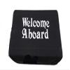 Custom Embroidered Welcome Aboard Boat Boarding Mat Gunwale Cover view 1