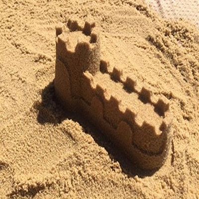 Jurassic Sands Golden Cambrian Beach Sand Play Sand - 23.5 Pound Sandbox Sand