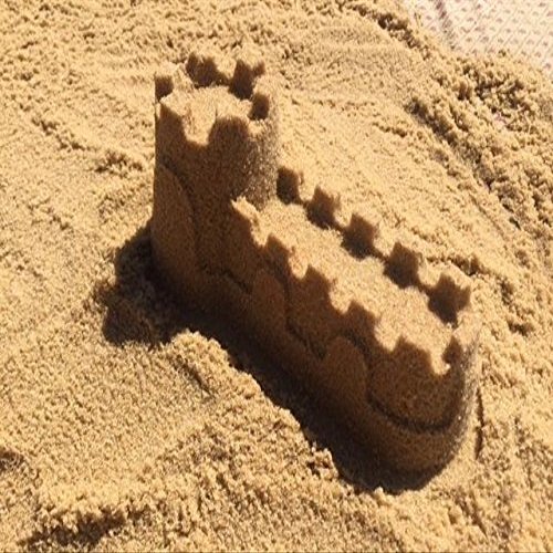 Jurassic Sands Golden Cambrian Beach Sand Play Sand - 23.5 Pound Sandbox Sand