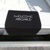 Customized Welcome Aboard Boat Gunwale Boarding Mat view 2