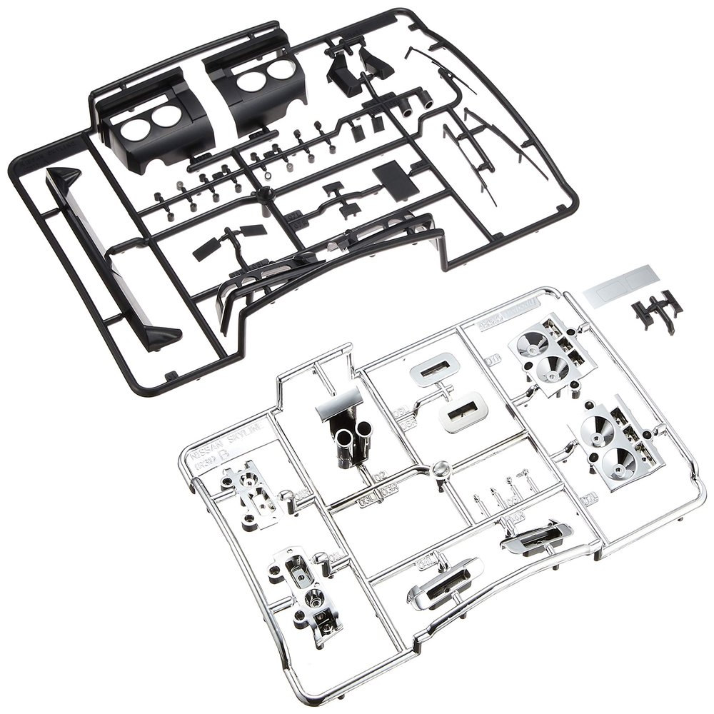 Killerbody Plastic Parts 1/10 Skyline (R31) for The Body 48680
