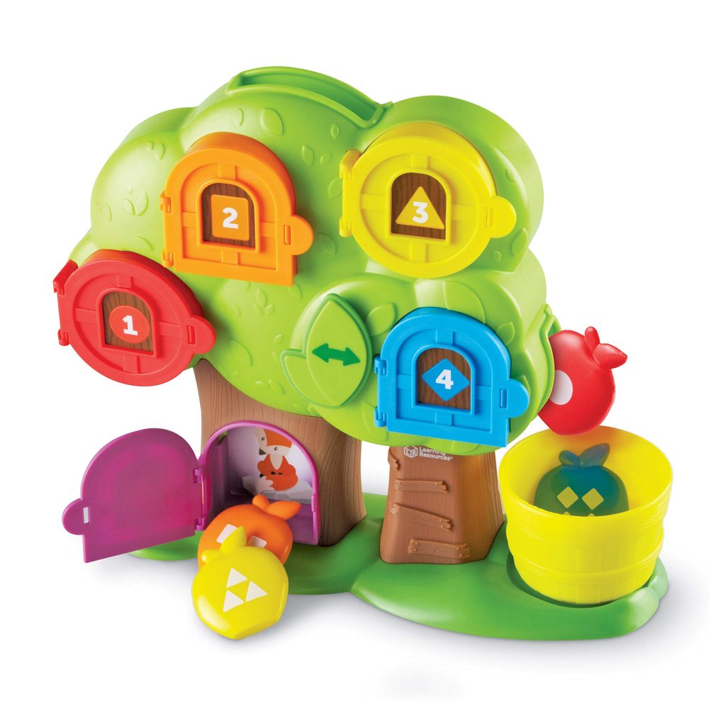 Learning Resources Hide & Seek Learning Treehouse, Number Toddler Games, Color Recognition, Gifts for Boys and Girls, Ages 2 +