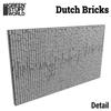 GREEN STUFF WORLD GSW-101 Rolling Pin Brick Fence Paving Stone (1/35-1/76) Miniature Tool view 2