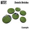 GREEN STUFF WORLD GSW-101 Rolling Pin Brick Fence Paving Stone (1/35-1/76) Miniature Tool view 3