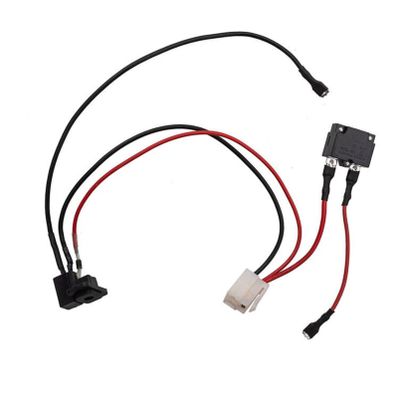 Charging Hole for Children Electric Vehicle 6V 12V Round Charging Port for Children Electric Vehicle Charger Socket Strip line