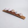 Baseball Wine Barrel Display, 3 Balls view 4