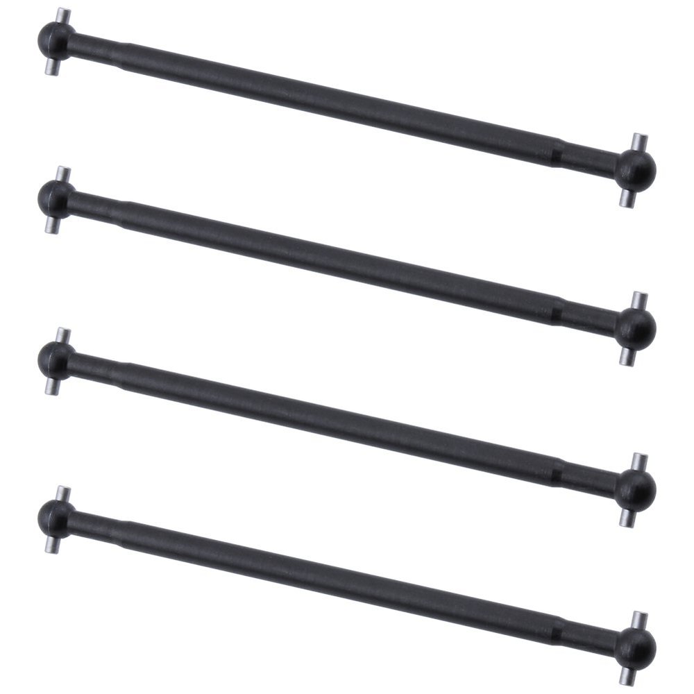 4pcs HobbyPark 08029 Metal Steel 90mm Dogbones Shaft Front/Rear For Volcano Epx/PRO 1/10 Electric RC Monster Truck Parts Replacement