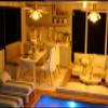 CUTEROOM Miniature House Kit, DIY Dollhouse Kit for Adults to Build, Mini House Making Kit with Furnitures, Time Apartment Dollhouse Kit with Swimming Pool Gifts for Women view 4