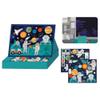 Petit Collage Outer Space Play Scene Mix and Match Magnetic Pieces, Ages 3+, 2 Scenes and 54 Pieces view 2
