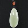 1.7" China Certified Nature Hetian Nephrite Jade Fortune Rat Hand Carved Necklace Pendants 0980 view 2