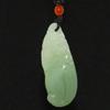 2" China Certified Nature Hetian Nephrite Jade Wealth Toad and Gourd Hand Carved Necklace Pendants view 1