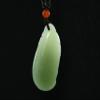 2" China Certified Nature Hetian Nephrite Jade Wealth Toad and Gourd Hand Carved Necklace Pendants view 3
