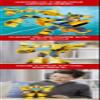 Transformers Cyberverse Action Attackers: Ultimate Class Bumblebee Action Figure Toy view 4
