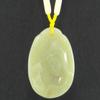 2" China Certified Nature Hetian Nephrite Jade Blessing Kwan-yin Hand Carved Necklace Pendants 0987 view 2