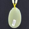 2" China Certified Nature Hetian Nephrite Jade Blessing Kwan-yin Hand Carved Necklace Pendants 0987 view 3