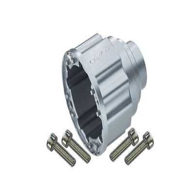 GPM for Traxxas Unlimited Desert Racer 4X4 (#85076-4) Upgrade Parts Aluminum Front Or Center Diff Case - 1Pc Set Silver