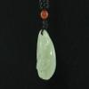 1.5" China Certified Nature Hetian Nephrite Jade Wealth Smart Pixiu Fine Carved Necklace Pendants 0974 view 2
