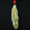 2.1" China Certified Nature Hetian Nephrite Jade Wealth Gourd Fine Carved Necklace Pendants view 4