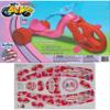 The Original Big Wheel Trike Red/Blue Limited Edition for Girls 16" w/Strawberry Shortcake Decals view 1